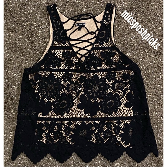 Express Tops - Express • Lace Tank